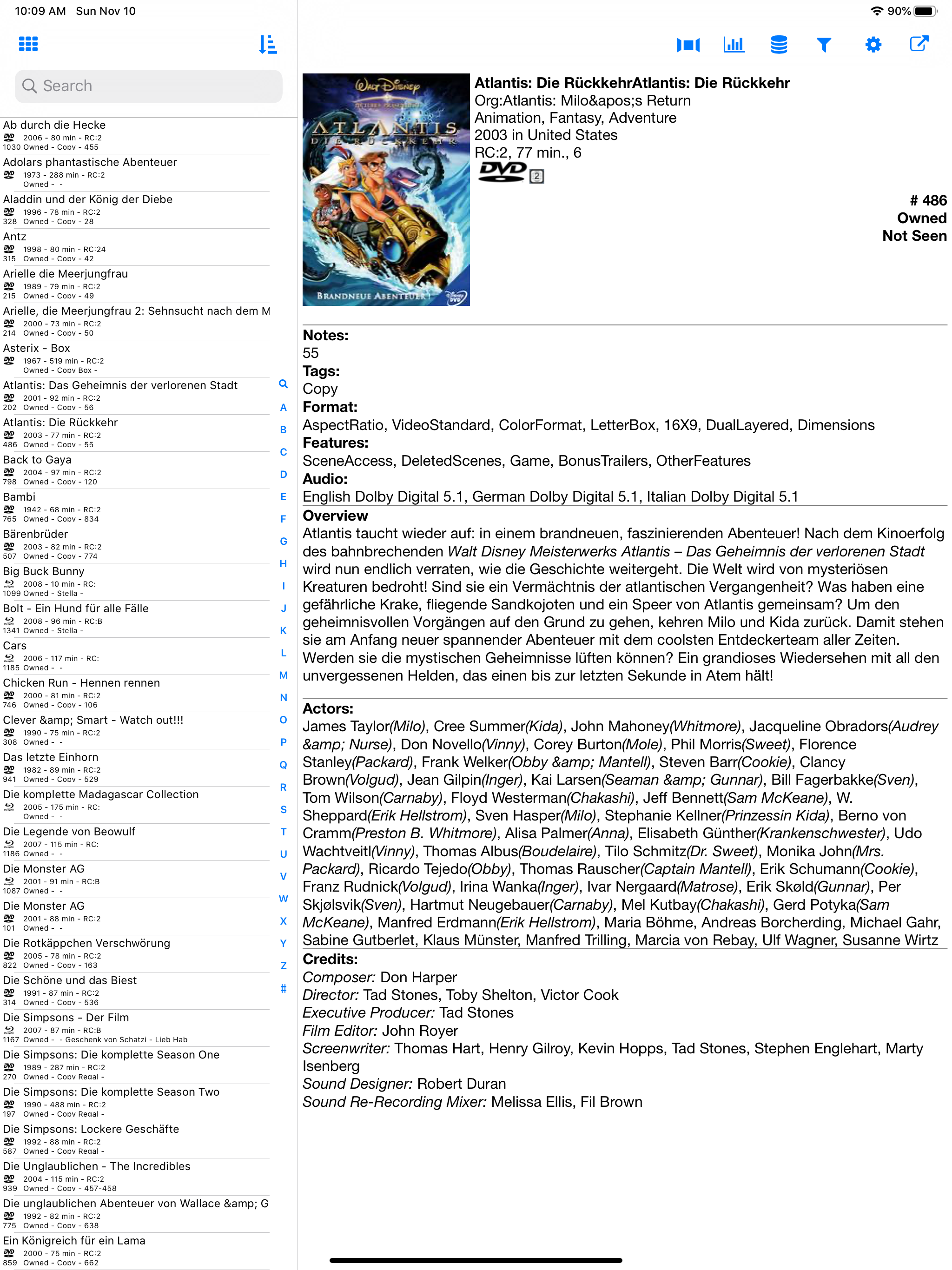 MyMovieCollection Lite
