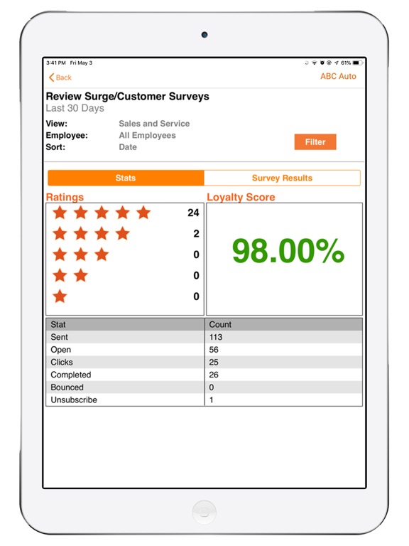 DAS Mobile iPad screenshot 4 - Business app