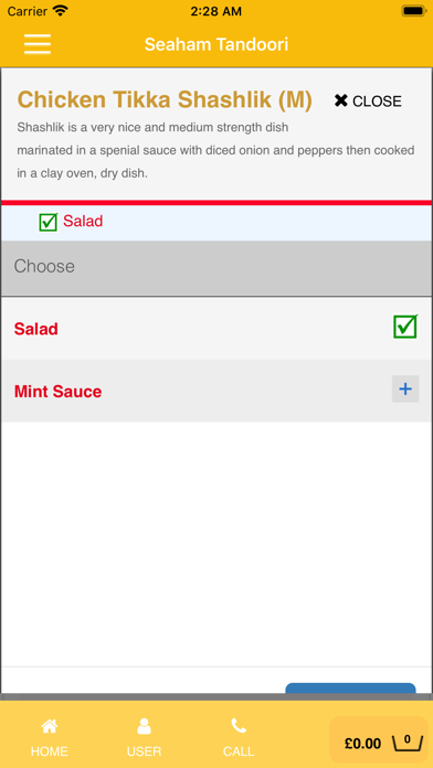 Seaham Tandoori screenshot 2