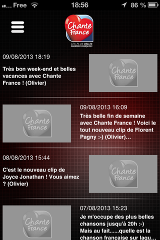 Chante France screenshot 3