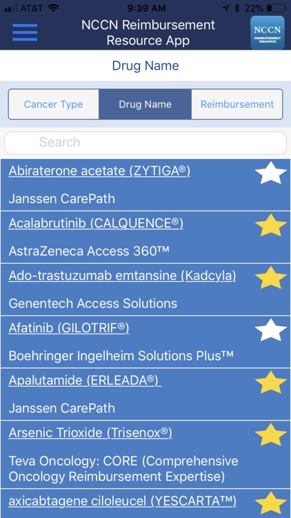 NCCN Reimbursement Resource