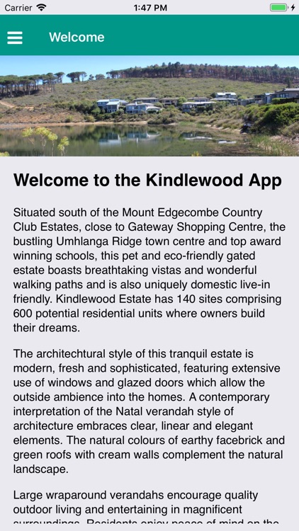 Kindlewood Resident's App