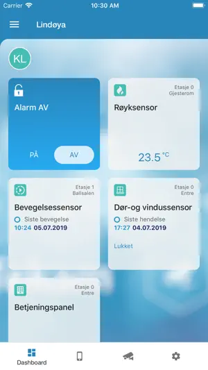 Tekam Smarthus screenshot 1