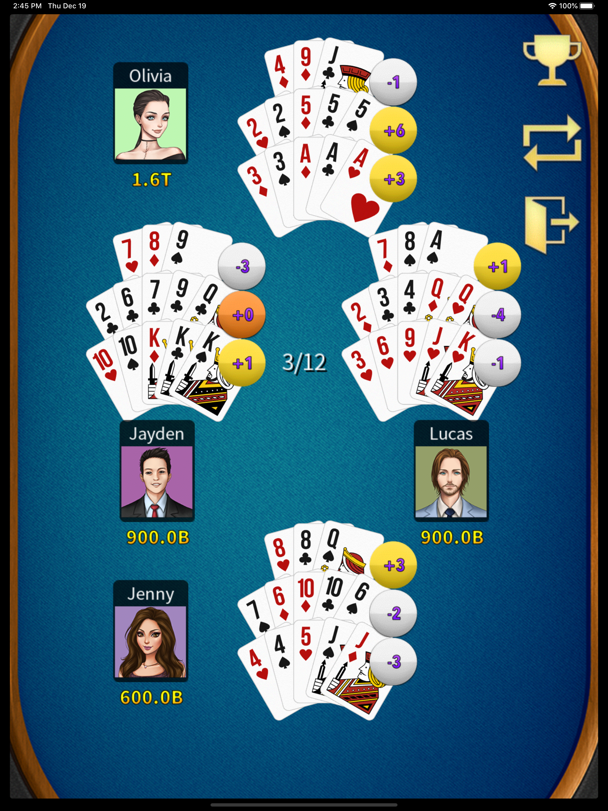 13 Poker Offline (Capsa Susun) screenshot 20