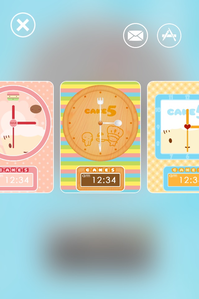 Cake5 Clock screenshot 2