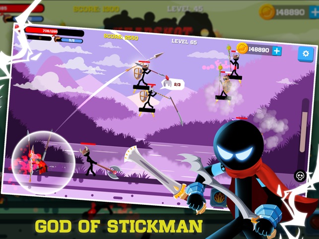 Stickman Guerra: Jogos de Espa na App Store