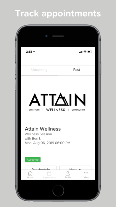 Attain Wellness Screenshot