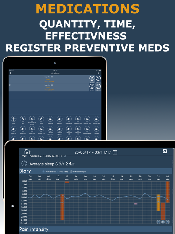 HeadApp Migraine Diary screenshot 3