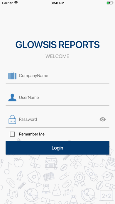 Screenshot #1 pour Glowsis Report
