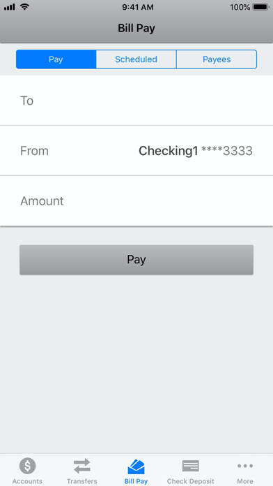 Needham Bank Mobile Banking Screenshot