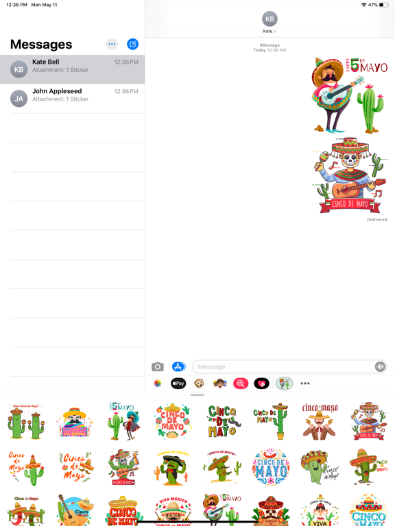 Screenshot #5 pour Cinco De Mayo Mexico Stickers