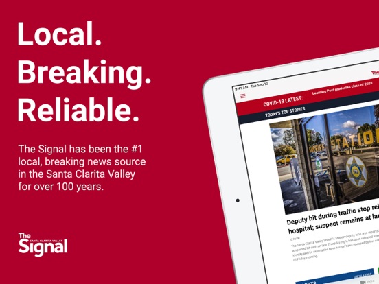 SignalSCV iPad screenshot 1 - News app