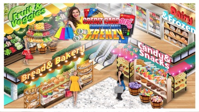 Shopping Mall Credit Card Girl Screenshot