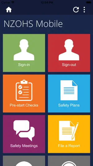 NZOHS Mobile screenshot 1