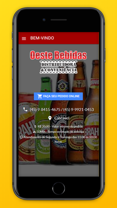Screenshot #1 pour Oeste Bebidas