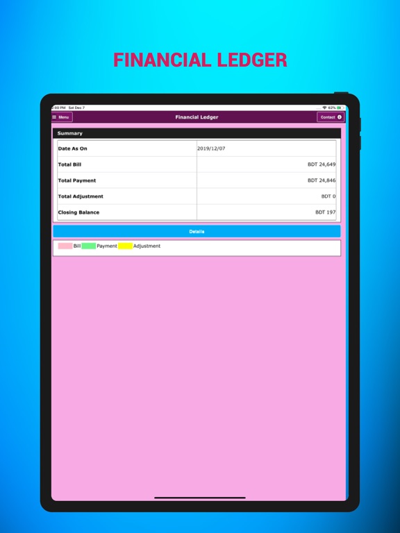 BeFresh App iPad screenshot