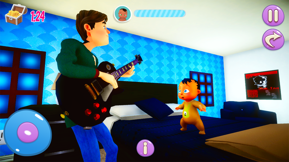 #4. Real Mother Simulator 3D Game (iOS) By: Zafar Hayyat Khan