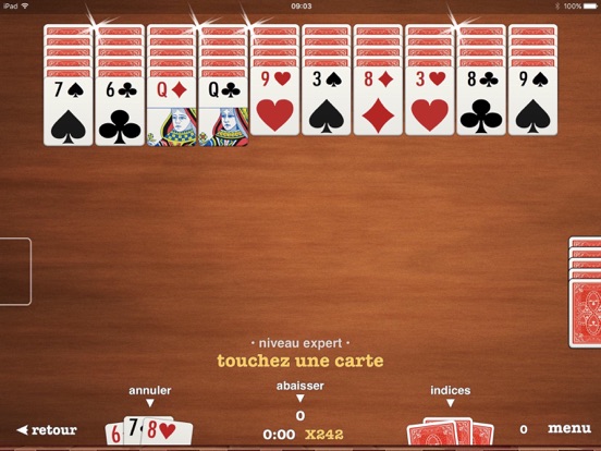 Screenshot #5 pour Solitaire ▻ Spider