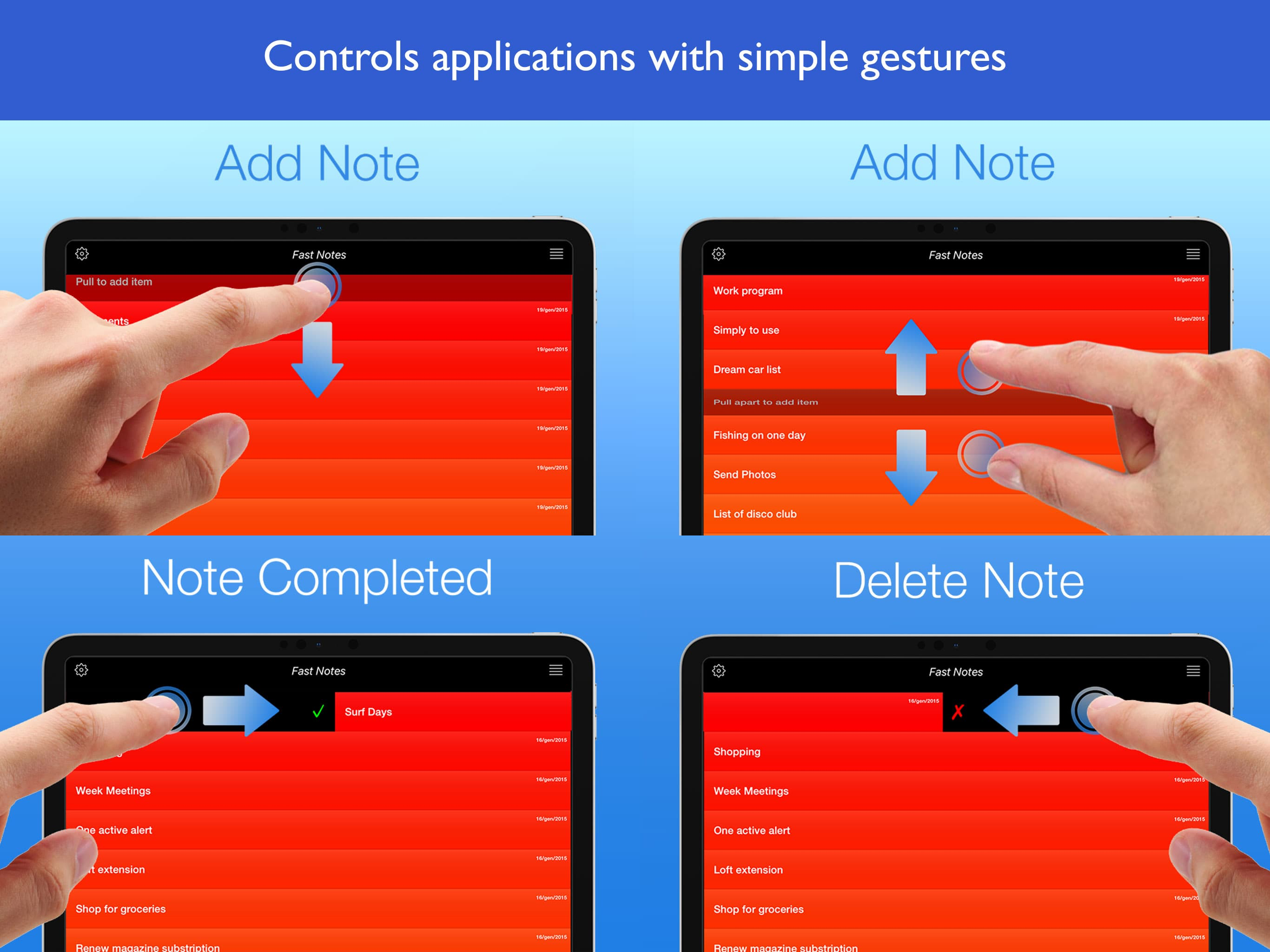 Fast Notes - Memo and lists screenshot 6