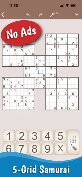 Game screenshot MultiSudoku: Samurai Puzzles mod apk