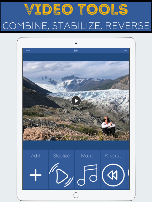 Clippy: Video Editor Edit Tool iPad screenshot 5 - Photo & Video app