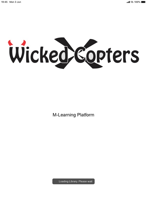 Wicked Copters M-Learning iPad screenshot