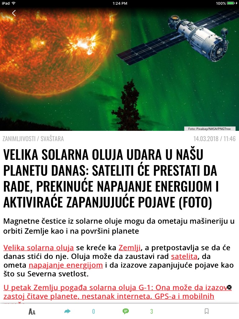 Telegraf Najnovije Vesti screenshot 2