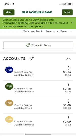 First Northern Mobile Banking screenshot 1