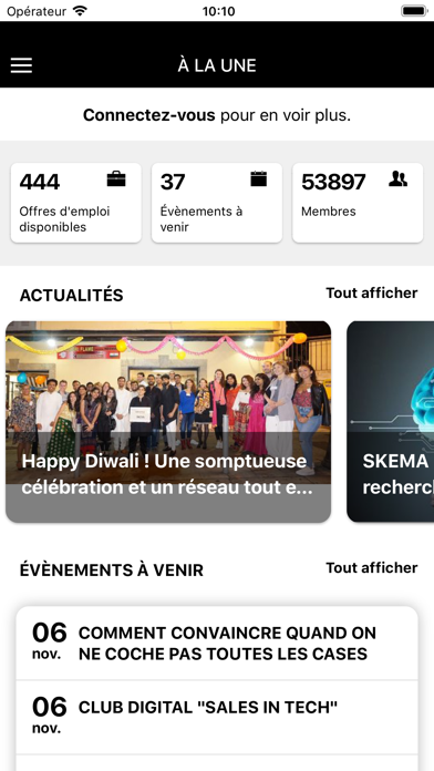 Screenshot #1 pour SKEMA Alumni