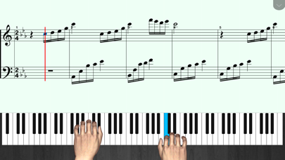 易通琴吧-钢琴简谱-3D手型教学 screenshot 2