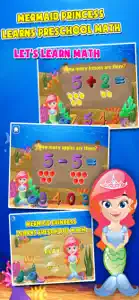 Mermaid Princess Math for Kids screenshot #1 for iPhone