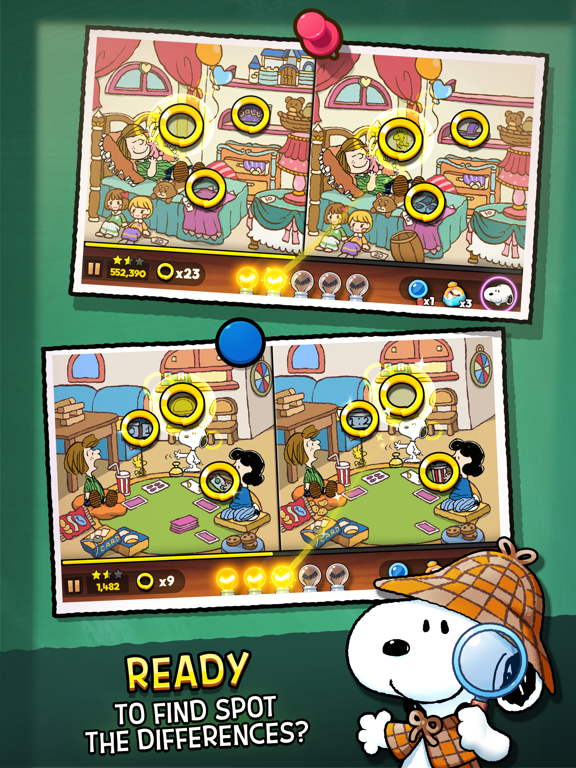 Screenshot #4 pour Snoopy: Spot the Difference