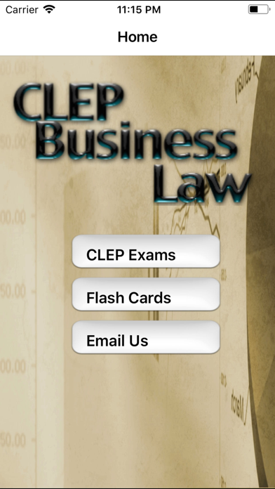 CLEP Business Law Prep Screenshot