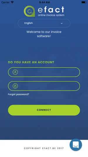 Efact screenshot 1
