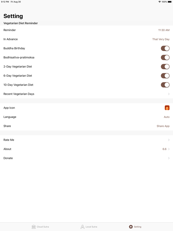 ListenBuddha iPad screenshot 5 - Reference app