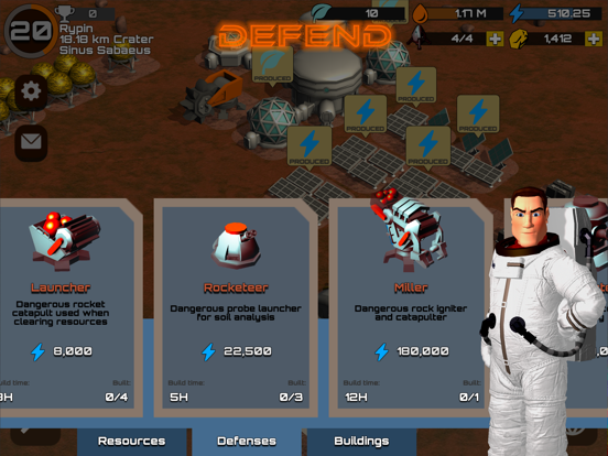 Mars Race iPad screenshot