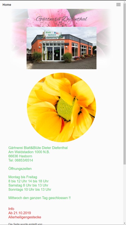 Gärtnerei Diefenthal