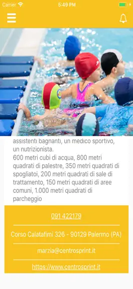 Game screenshot Sprint Sport Center Palermo apk