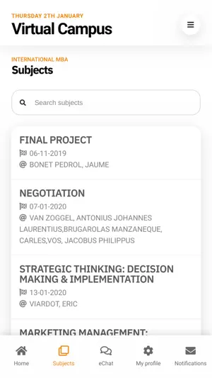 EADA My Campus screenshot 2