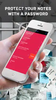 secure notes professional iphone screenshot 1