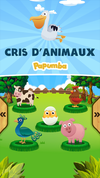 Screenshot #1 pour Cris des animaux pour enfants