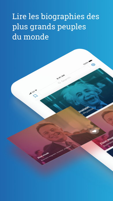 Screenshot #1 pour Biography Quotes Inspiration