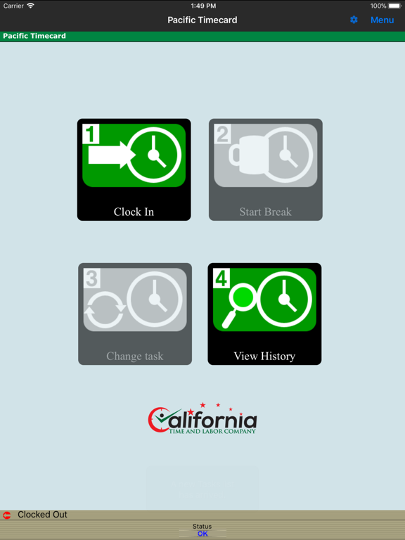 Screenshot #4 pour California Pacific Timecard