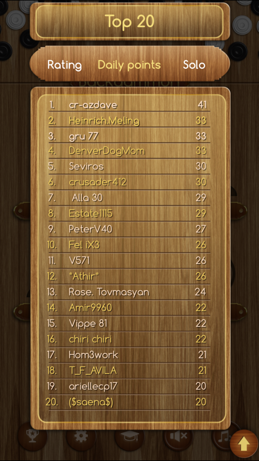 #4. Backgammon Classic Board Live (iOS) โดย: Adikus