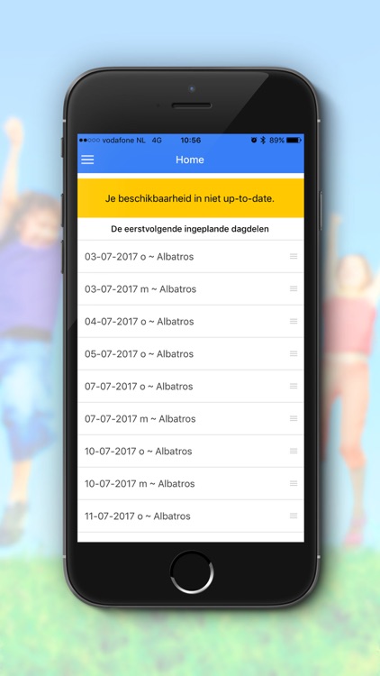 Clooser.nl VervangersApp