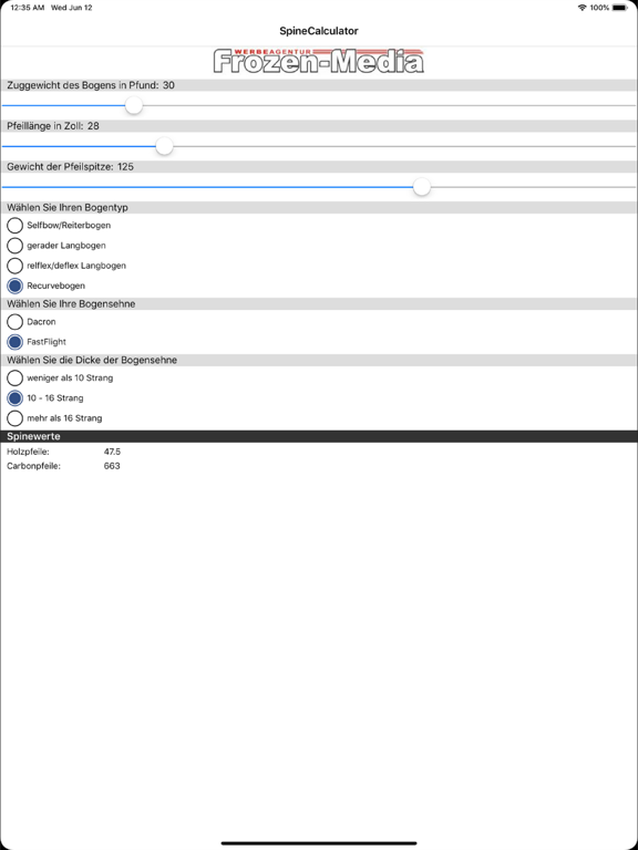 Screenshot #4 pour Spinewert Rechner