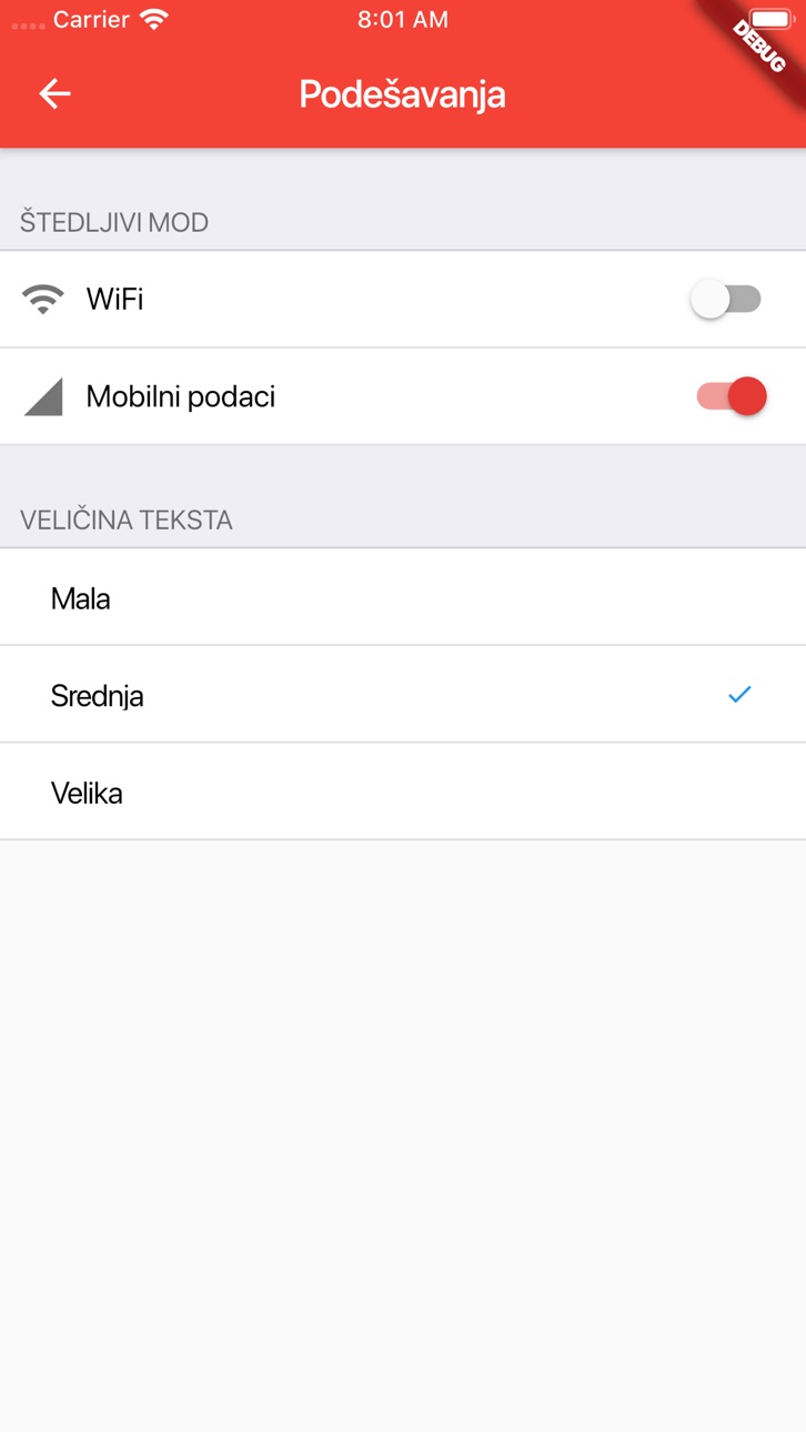 iPhone screenshot