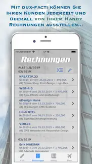 kvas und rechnungen dux-facti iphone bildschirmfoto 1