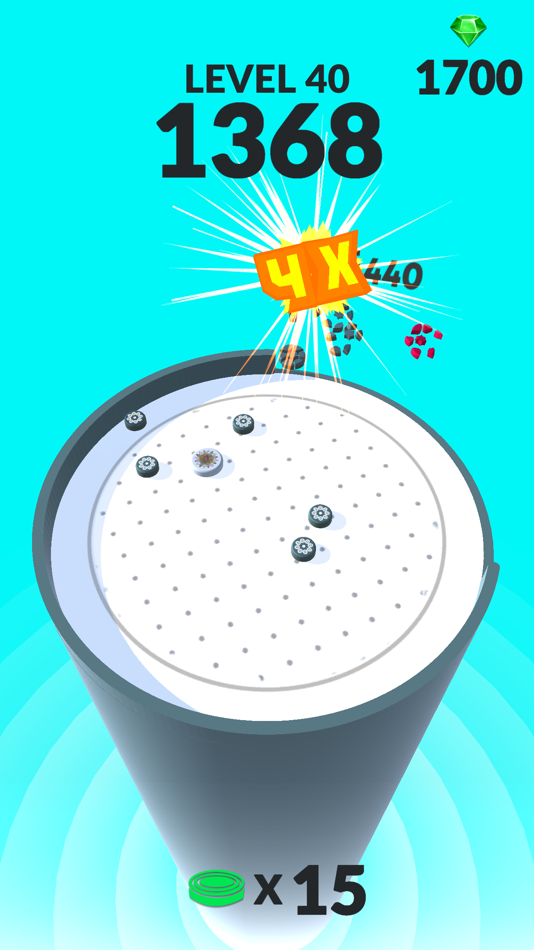 #8. Circle Carrom (iOS) 由: Zhakaas Games LLP