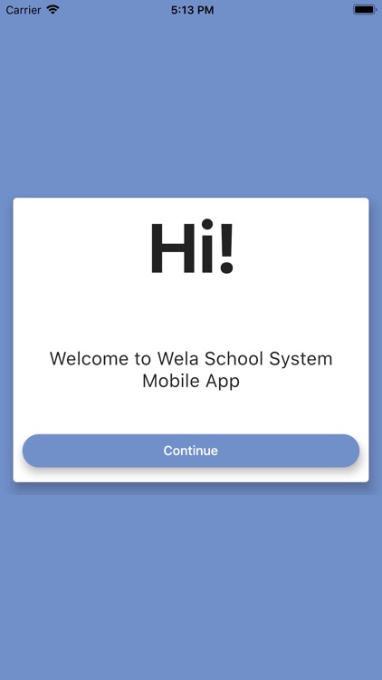 Wela School System Mobile App